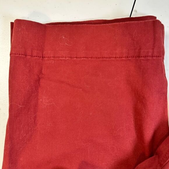 NWT Gloria Vanderbilt Women’s Red Pull On Wide Leg Crop Pants - Size 8 - Picture 10 of 12